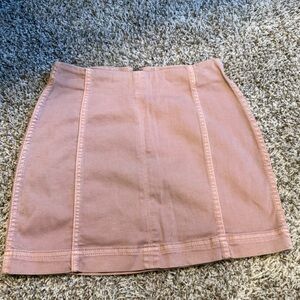 Wild Fable Dusty Pink Mini Skirt